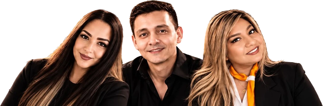 El equipo de Alloy Way: María Isabel Castillo, Marco Piedraita y Rose Muñoz